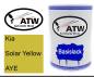 Preview: Kia, Solar Yellow, AYE: 500ml Lackdose, von ATW Autoteile West.